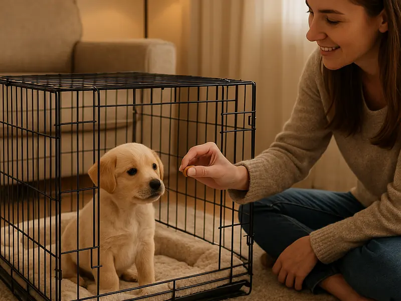 How To Crate Train A Puppy